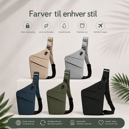 CROSSBODY TASKE (MØRKEGRØN)